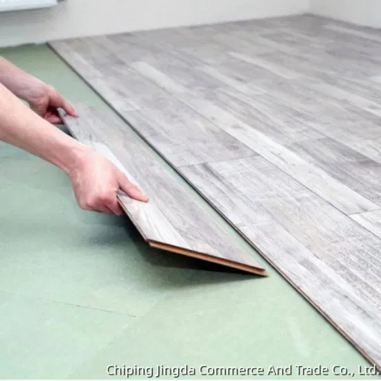 SPC-Bodenbelag Herringbone Hybrid Interlocking Floor Tiles SPC-Boden für Wohnhäuser