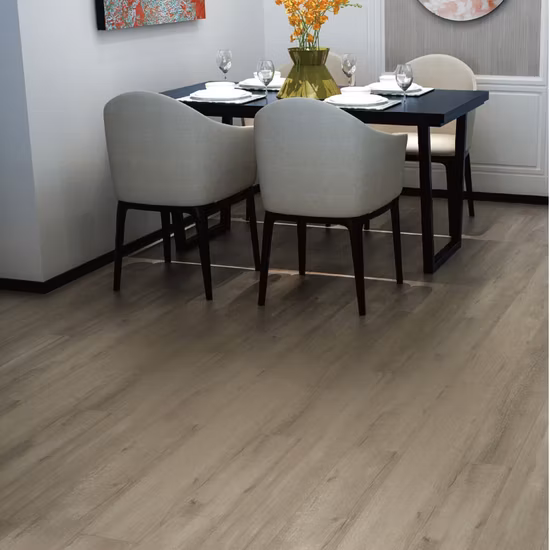 Lvt Dry Back Vinyl-Dielenboden Holzbodenbelag Moderner geprägter Kunststoff-Vinylfliesenboden